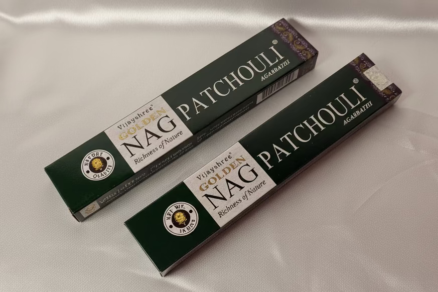 Incenso Golden Nag Patchouli - Vijayshree